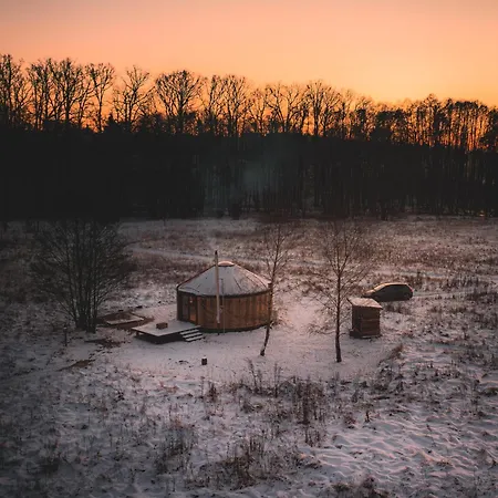 Laka Gwiazd Jurty Czapla Glamping