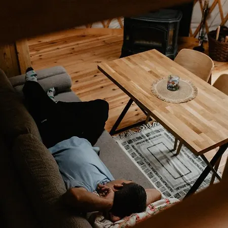 Laka Gwiazd Jurty Czapla Glamping Wałcz