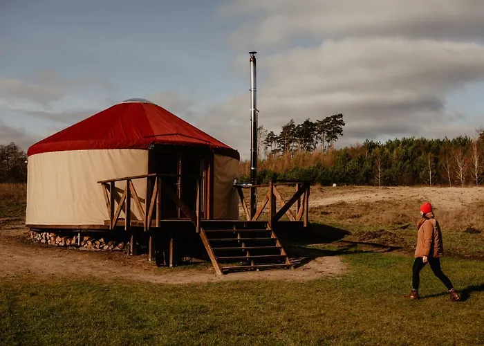 Οργανωμένο κάμπινγκ Glamping Jurty Czapla