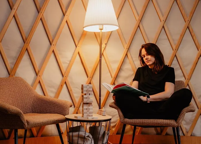 Luksusowy namiot Glamping Jurty Czapla *